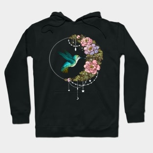 Cute Humming Bird Crown Costume Gift Hoodie